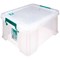 StoreStack Storage Box, 24 Litres, Clear