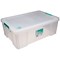 StoreStack Storage Box, 51 Litres, Clear