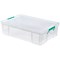 StoreStack Storage Box, 37 Litres, Clear