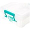 StoreStack Storage Box, 0.8 Litres, Clear