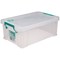 StoreStack Storage Box, 10 Litres, Clear