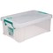 StoreStack Storage Box, 10 Litres, Clear