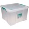 StoreStack Storage Box, 48 Litres, Clear