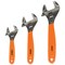 Rolson 3 Piece Adjustable Wrench Set Pack of 4 19024