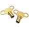 Rolson 2 Piece Brass Radiator Key Pack of 25 22451
