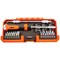 Rolson 43 Piece Ratchet Screwdriver and Bit Set Pack of 4 28427