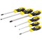 Rolson 6 Piece Screwdriver Set Pack of 6 28573