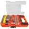 Rolson 100 Piece All Purpose Bit Set Pack of 6 30249