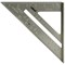 Rolson Aluminium Rafter Angle Square 150mm Pack of 12 50855