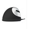 R-GO HE Right Hand Ergonomic Medium Mouse, Wired, Black
