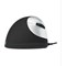 R-GO HE Left Hand Ergonomic Medium Mouse, Wired, Black