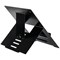 R-Go Riser Laptop Stand, Height Adjustable, Black