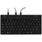 R-GO Split Ergonomic Compact Keyboard, Wired, Black