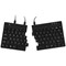 R-GO Split Ergonomic Compact Keyboard, Wired, Black
