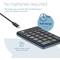 R-Go Numpad Break Numeric Keypad Wireless Black