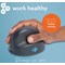 R-Go HE Basic Vertical Wireless Mouse Right Hand Medium