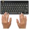 R-Go Compact Break Wireless Keyboard QWERTY UK Black
