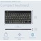 R-Go Compact Break Wireless Keyboard QWERTY UK Black
