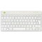 R-Go Compact Break Keyboard Wireless White UK QWERTY