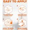 Harpic Hygienic Fresh Sticker Adhesive Toilet Block, Citrus, 6 Packs of 4 Tabs