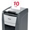 Rexel Optimum AutoFeed+ 225X P-4 Cross-Cut Shredder, 60 Litres