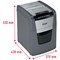Rexel Optimum AutoFeed+ 100X P-4 Cross-Cut Shredder, 34 Litres