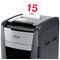 Rexel Optimum AutoFeed+ 600X P-4 Cross-Cut Shredder, 110 Litres