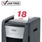 Rexel Momentum Extra XP418Plus P-4 Cross-Cut Shredder, 45 Litres