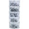 Stick-On Wiggly Eyes Stack Pack Black/White Assorted (Pack of 560)