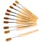 Golden Nylon Short Round Brush Size 18 (Pack of 10)