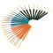 Hog Hair Round Short Paint Brushes Assorted (Pack of 30)