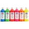 Ready Mixed Paint 500ml Fluorescent Assorted (Pack of 6)