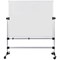 Bi-Office Earth Magnetic Revolving Whiteboard, Ceramic Steel Surface, Aluminium And Black Plastic Frame, 1200x900mm