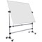 Bi-Office Earth Magnetic Revolving Whiteboard, Ceramic Steel Surface, Aluminium And Black Plastic Frame, 1200x900mm