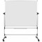 Bi-Office Earth Non-Magnetic Revolving Whiteboard, Drywipe Surface, Aluminium And Black Plastic Frame, 1500x1200mm