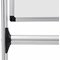 Bi-Office Earth Non-Magnetic Revolving Whiteboard, Drywipe Surface, Aluminium And Black Plastic Frame, 1500x1200mm