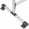 Bi-Office Earth Non-Magnetic Revolving Whiteboard, Drywipe Surface, Aluminium And Black Plastic Frame, 1500x1200mm