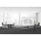 Bi-Office Earth Non-Magnetic Revolving Whiteboard, Drywipe Surface, Aluminium And Black Plastic Frame, 1500x1200mm