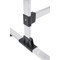 Bi-Office Earth Magnetic Revolving Whiteboard, Ceramic Steel Surface, Aluminium And Black Plastic Frame, 1500x1200mm