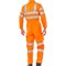 Beeswift Railspec Coveralls With Reflective Tape, Orange, 44T Beeswift Railspec Coveralls With Reflective Tape, Orange, 44T