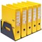 Rotadex 5-Section Lever Arch Filing Rack, Black