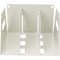 Rotadex 3-Section Lever Arch Filing Rack, A4, White