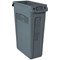 Rubbermaid Slim Jim Vented Container, 87 Litre, Grey