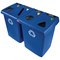 Rubbermaid Recycling Station Blue
