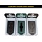 Rubbermaid Slim Jim 3-Stream Recycling Station, General Waste/Mixed Recycling/Food Waste, 3 x 87 Litres, Grey