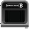 Rubbermaid Configure Container with General Waste Label 87L Black