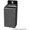 Rubbermaid Configure Container with Landfill Label 87L Black