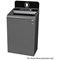 Rubbermaid Configure Container with General Waste Label 125L Black