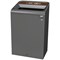 Rubbermaid Configure Container with Landfill Waste Label 125L Black