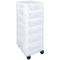 Really Useful Slimline 6 Drawer Storage Tower 3.5L Clear